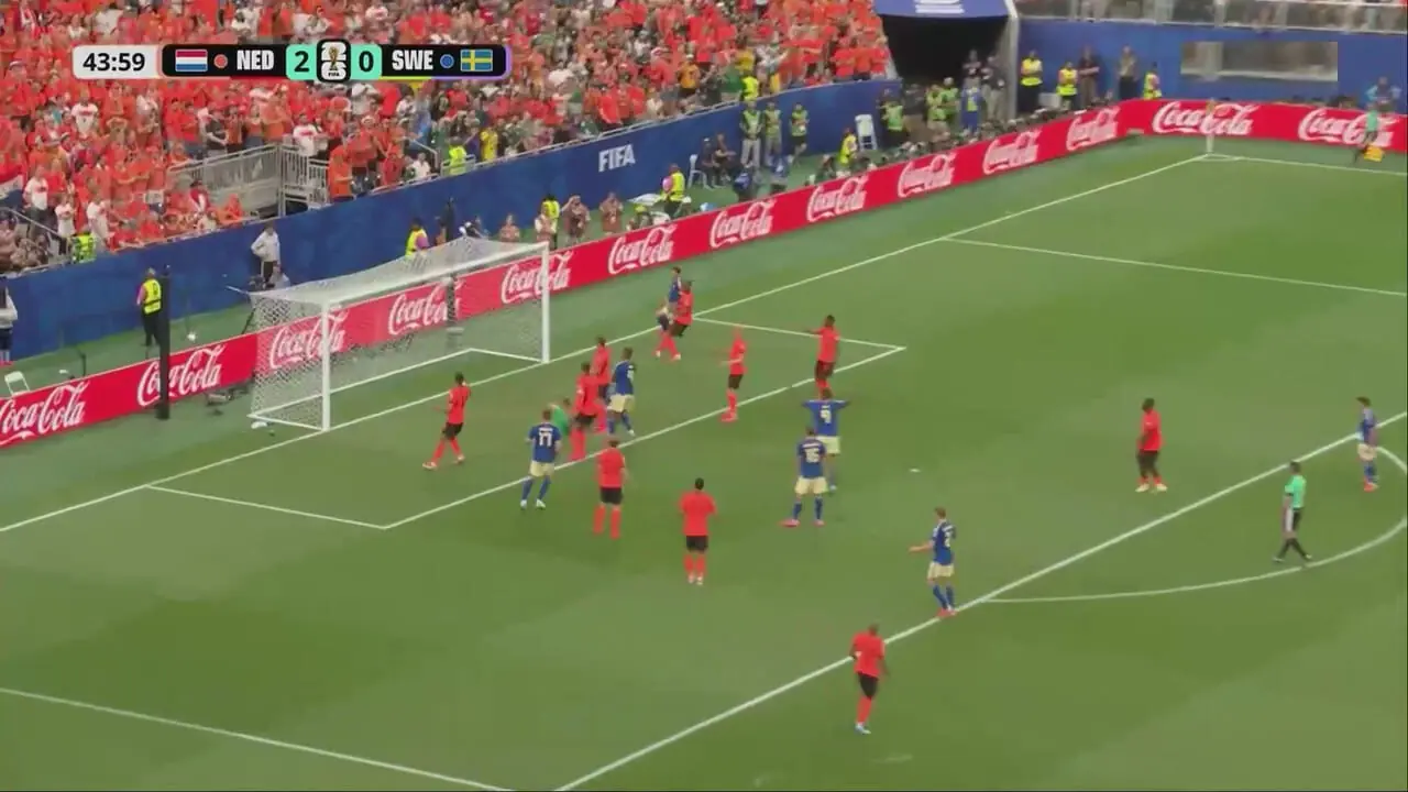 شوک به سوئد؛ VAR گل دقیقه ۴۴ را پس گرفت!