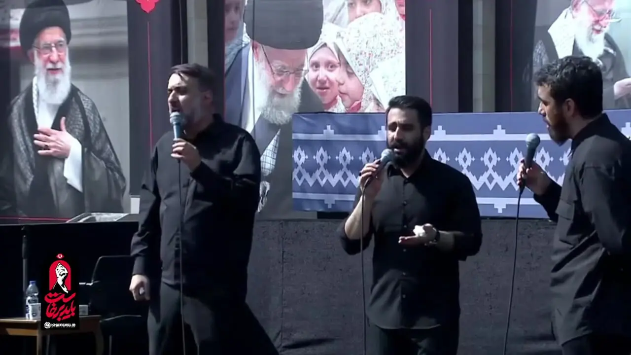 نوحه‌خوانی مداحان اهل بیت علیهم‌السلام در سوگ فراق رهبر شهید