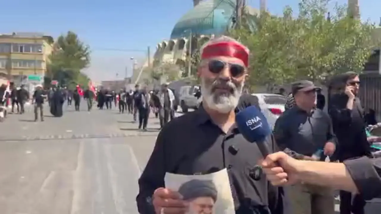 پیام یک شهروند پس از اقامه نماز در مصلی: تا آخرین نفس و قطعه خون این راه را ادامه میدهیم