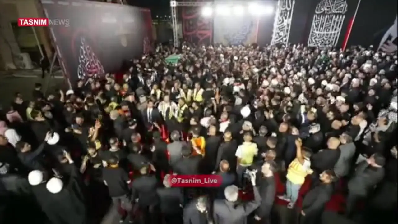 حضور مسئولین ایرانی در عراق برای تشییع پیکر رهبر فقید ایران