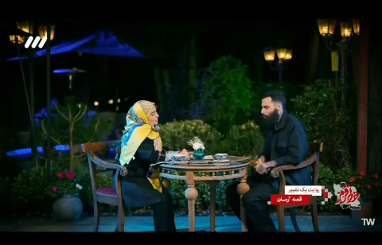 درخواست ژیلا صادقی از مهمان برنامه برای رپخوانی!