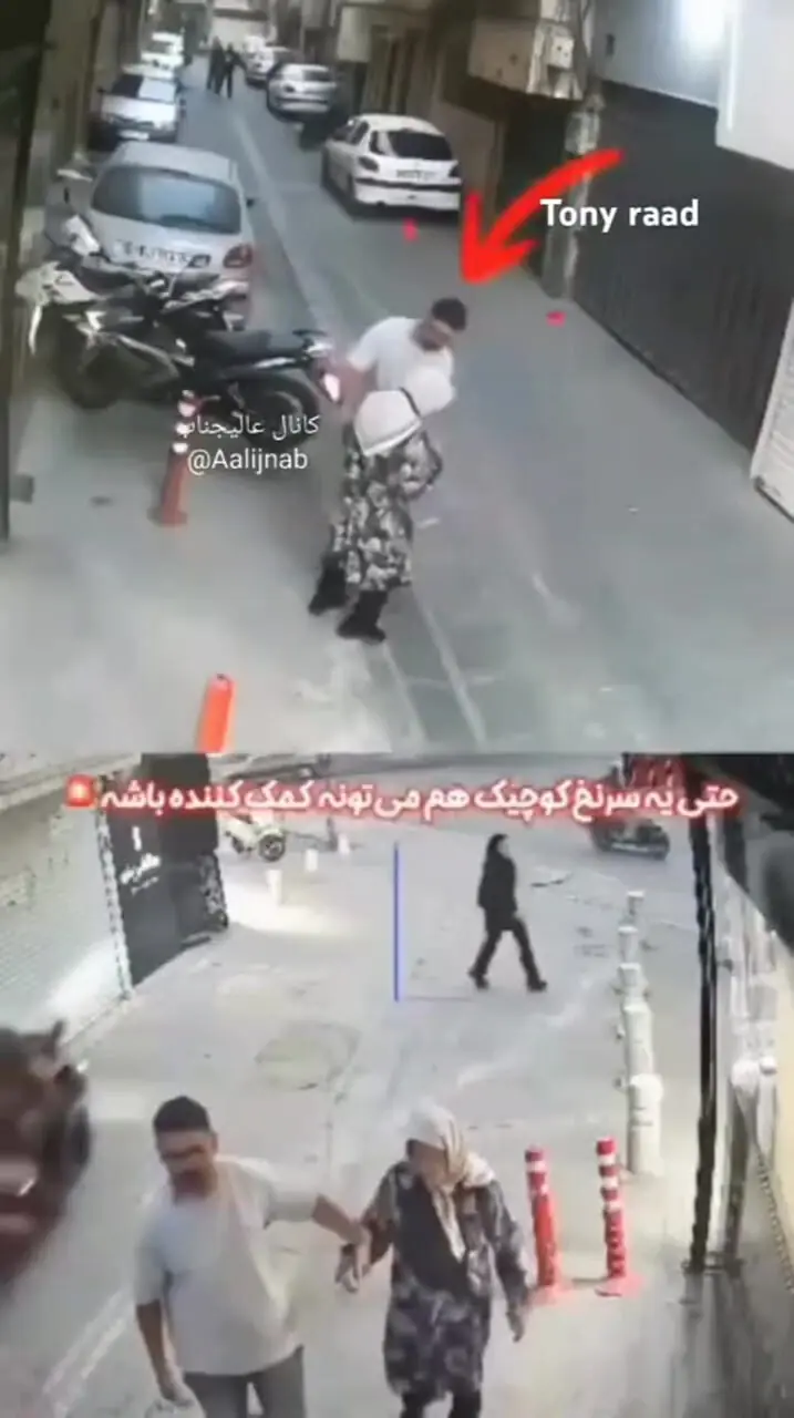 ویدئوی شوکه‌کننده از سرقتی که با «کمک» آغاز شد