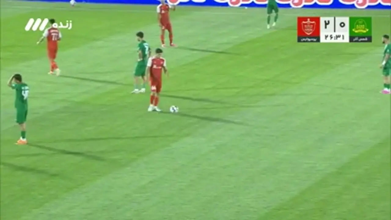ویدیو: خلاصه‌ بازی شمس‌آذر 0 - پرسپولیس 2