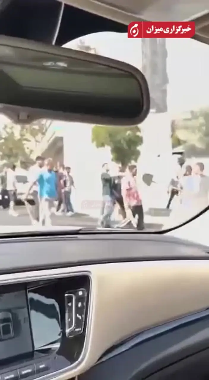 فیلم/ بازداشت ۸ نفر از عوامل نزاع و درگیری در سعادت‌آباد تهران/ حکم جلب ۵ نفر دیگر صادر شد