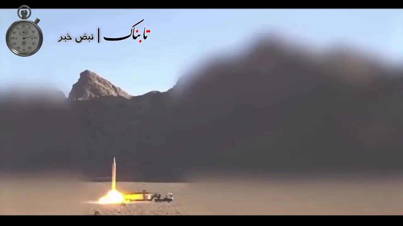 تصاویر دیدهنشده از لحظه پرتاب موشکها در جنگ اخیر