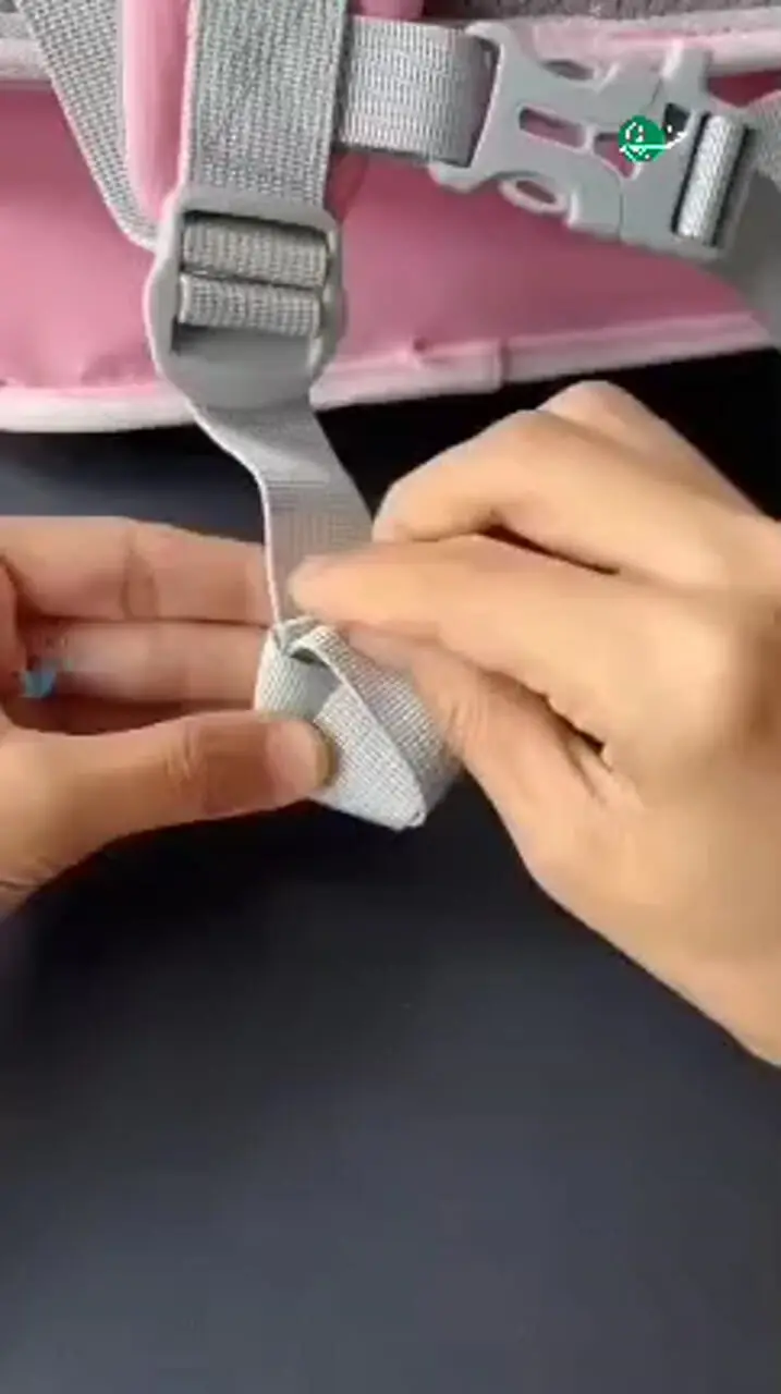 با این ترفند جالب بند اضافه کوله پشتی را ستاره ای ببند