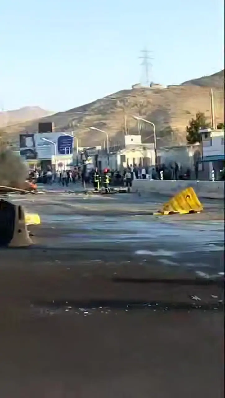 انفجار هولناک در ورودی سنندج جان ۱۰ نفر را گرفت