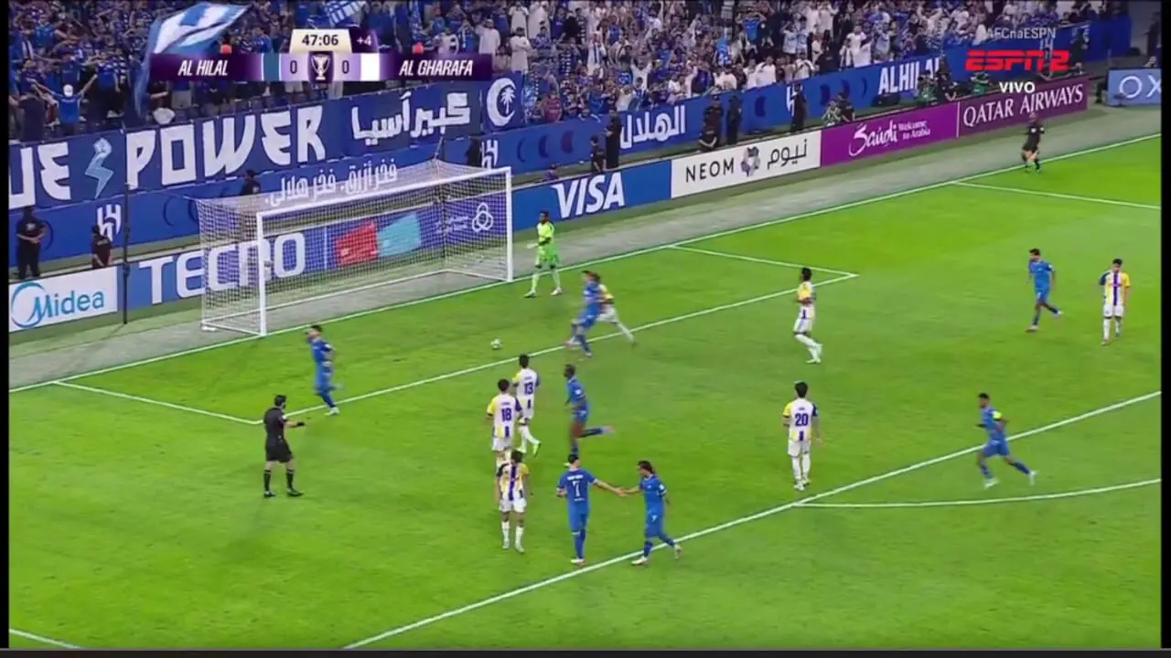 ویدیو: گل اول الهلال به الغرافه توسط نوس