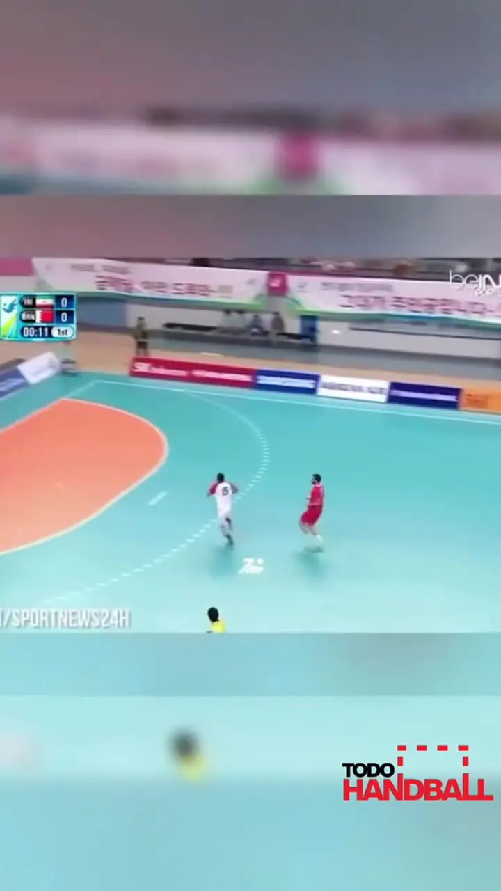 حرکت ناجوانمردانه هندبال بحرین علیه ایران
