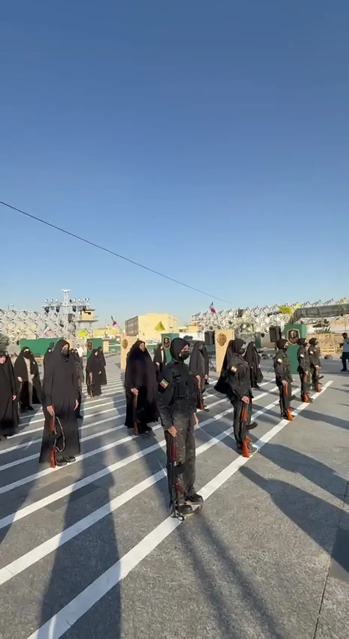 تصویری از اولین دوره آموزشی نظامی یگان‌های مردمی جانفدا