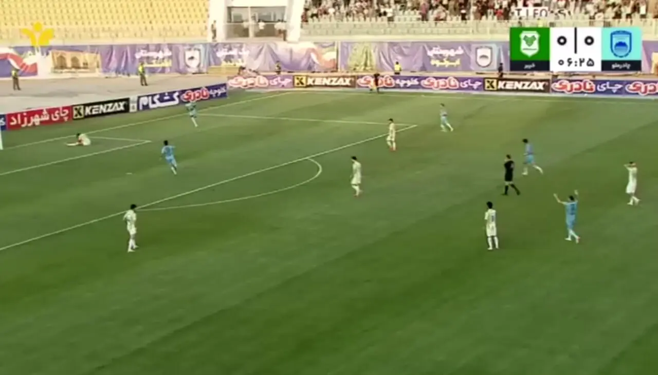 گل اول پرسپولیس به صنعت نفت توسط بیفوما