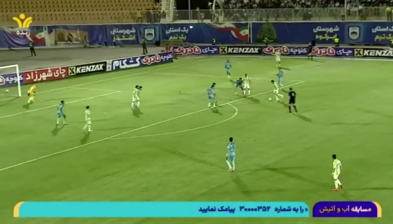 ویدیو: گل دوم خیبر به چادرملو توسط تیموری