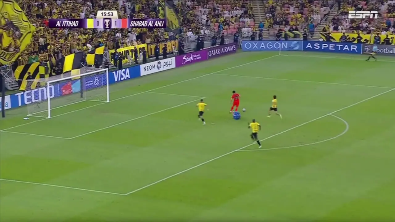 ویدیو: گل دوم شباب الاهلی به الاتحاد توسط سردار آزمون