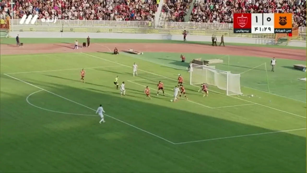 فیلم خلاصه بازی مس شهربابک 0 _ پرسپولیس 3
